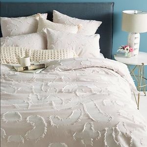 Anthropologie Woven Molena Bedding